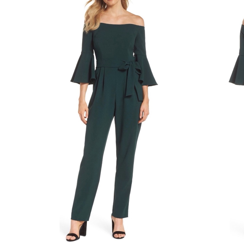 Eliza J off the shoulder Jumpsuit size: 2